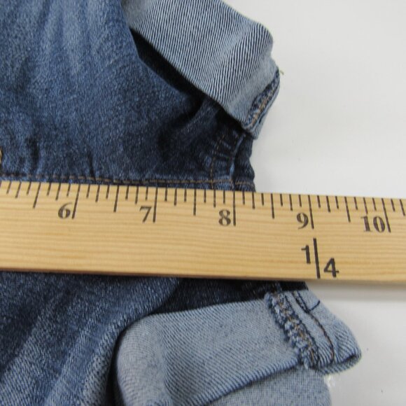 Blue Spice Junior Shorts Cut Off Jeans Lightly Distressed Medium Wash Size 3 - Picture 6 of 7